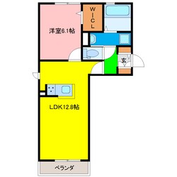 蔵本駅 徒歩8分 3階の物件間取画像